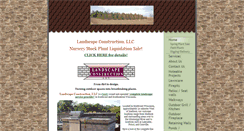 Desktop Screenshot of landscapeconstructionllc.com